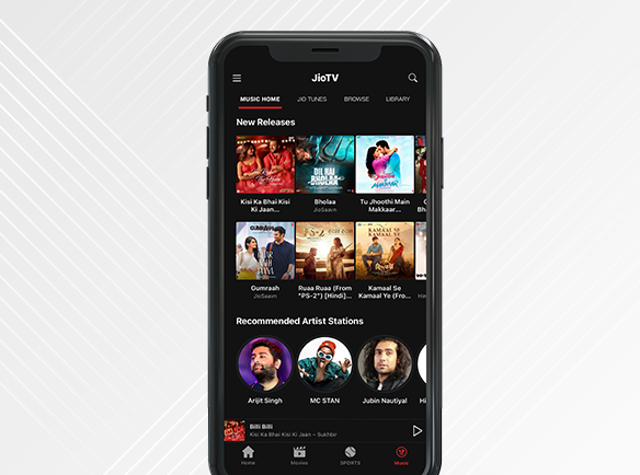 Now, enjoy the latest chartbusters anytime, anywhere